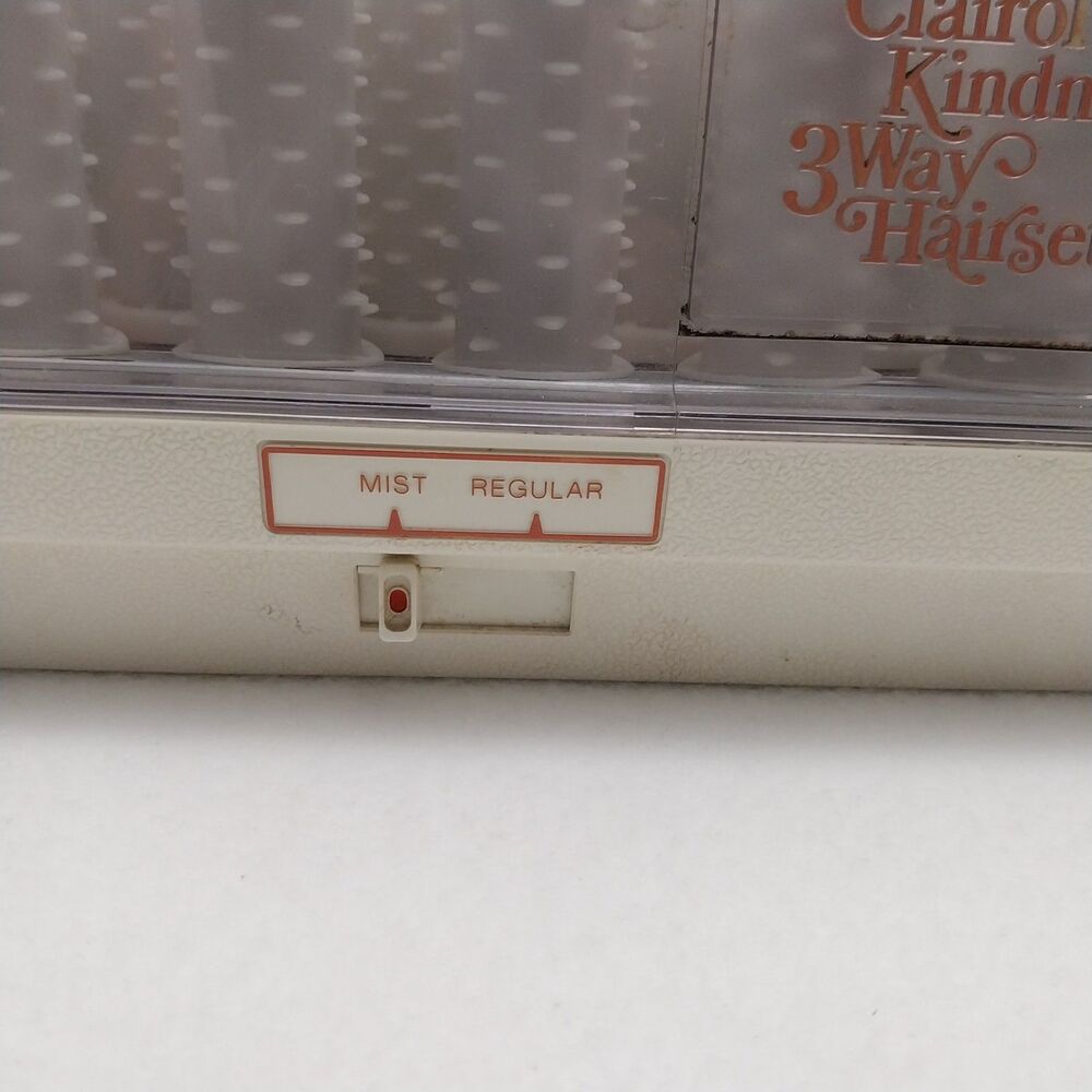 Clairol Kindness 3 Way Hairsetter Hair Curlers (Broken Hing But Works) #X28 - Picture 2 of 16